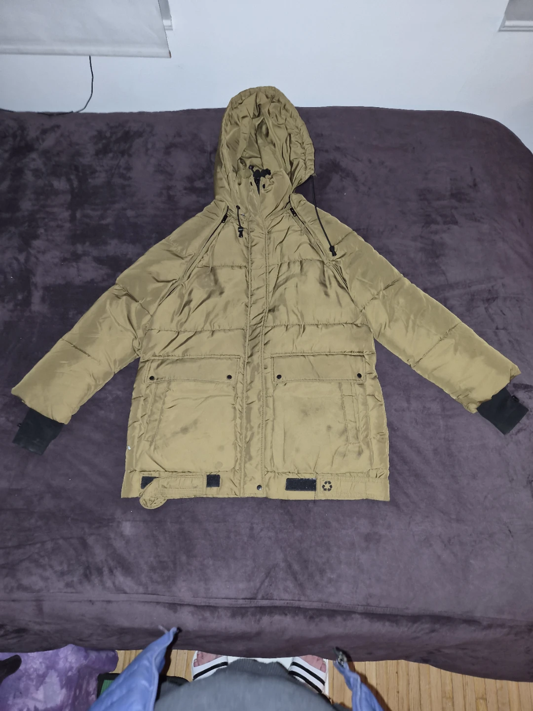 Zara Recycled Capsule Puffer Coat - Size S-M - photo 4
