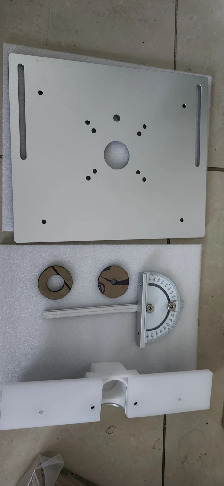 Router Table Insert Plate with Accessories
