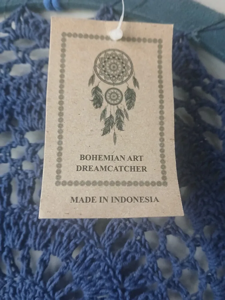 Bohemian Art Dreamcatcher - Blue image indicator(2)