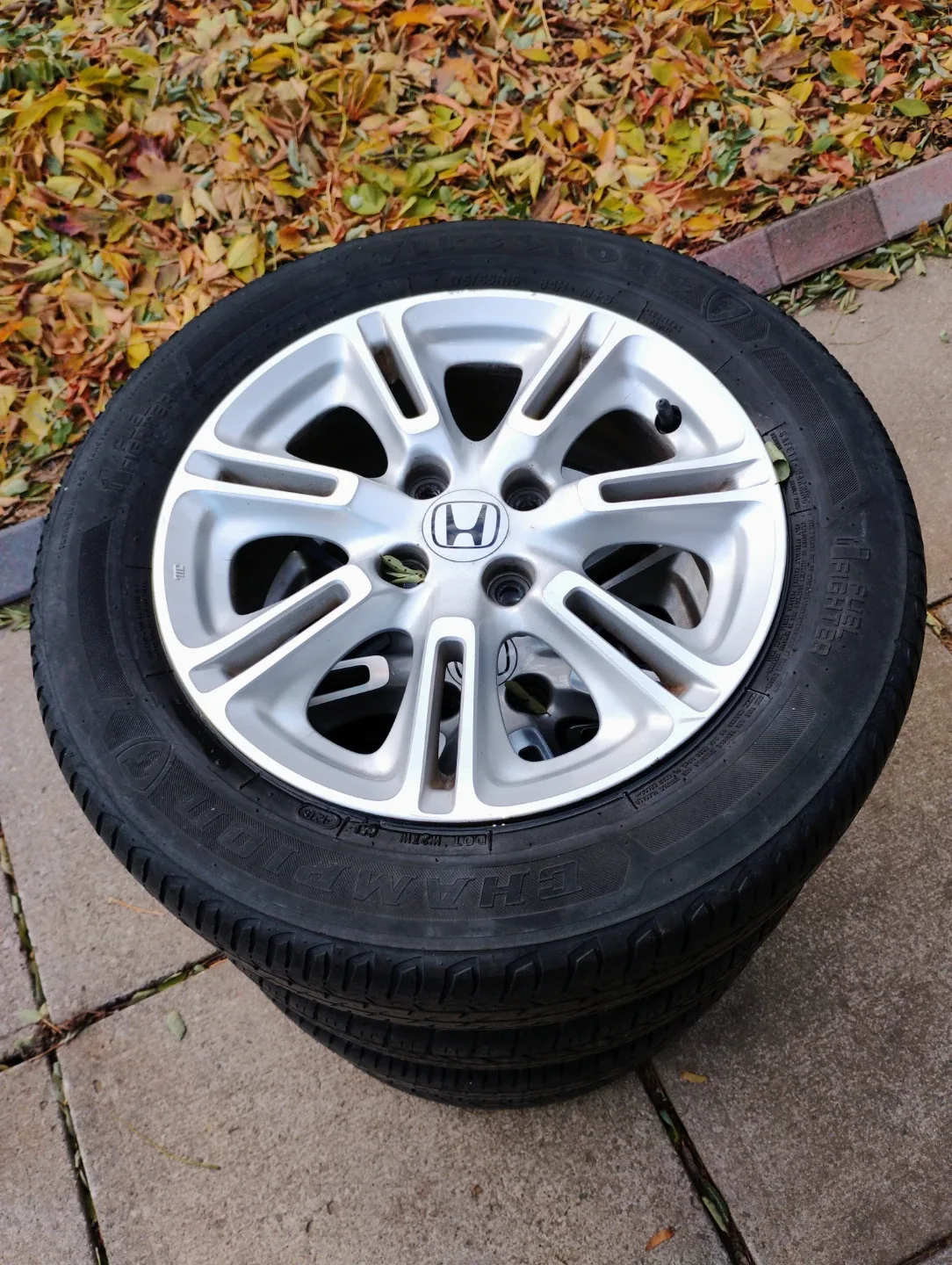 Honda rims and all season tires 175/65/15
