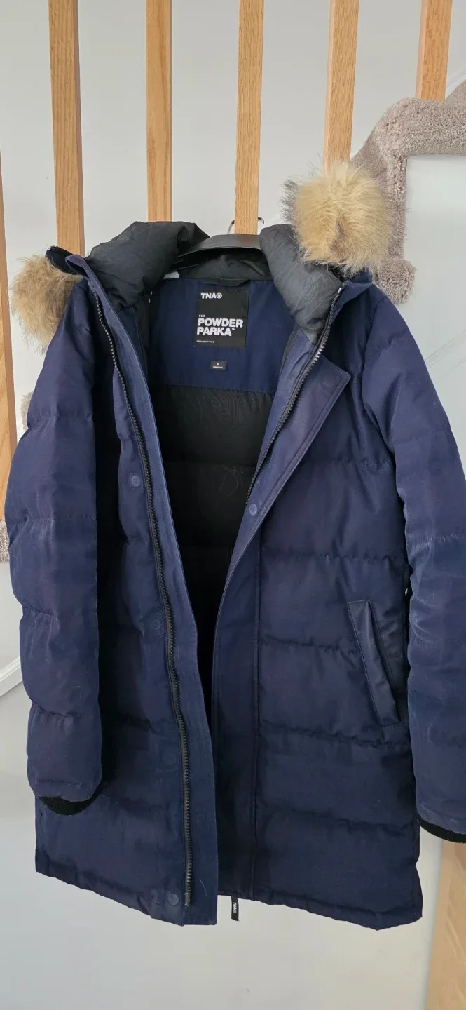TNA Powder Parka - Navy Blue - Size M thumbnail