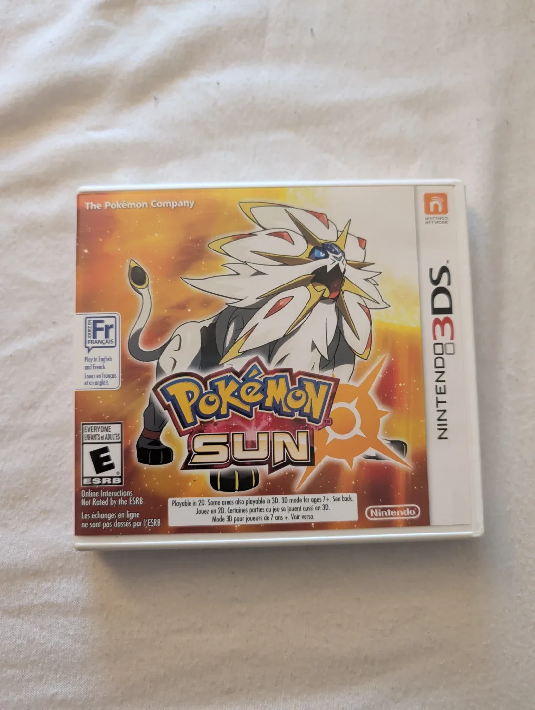 Pokémon Sun for Nintendo 3DS