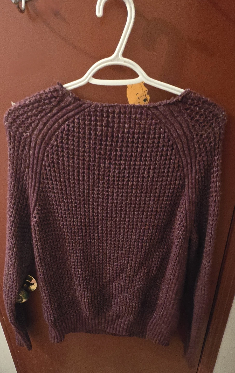 Burgundy Knit Sweater - photo 2