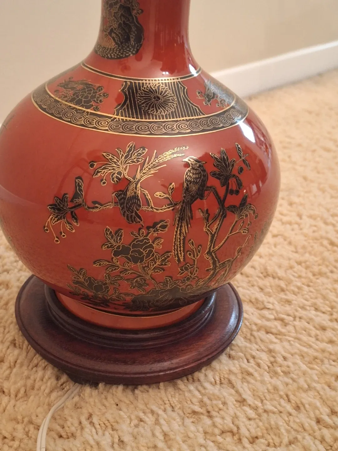 Vintage Decorative Table Lamp (no lamp shade) image indicator(2)