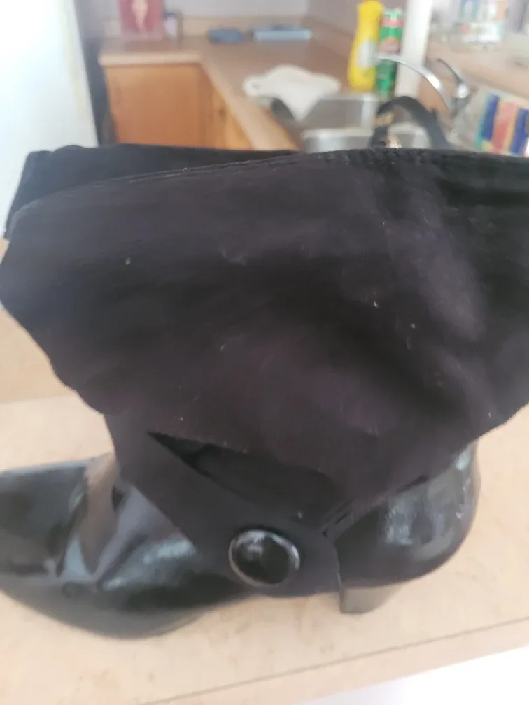 NYC Black Noir Boots Size 7 image indicator(3)