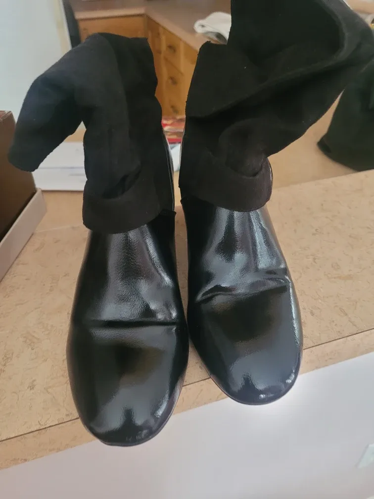 NYC Black Noir Boots Size 7 image indicator(4)