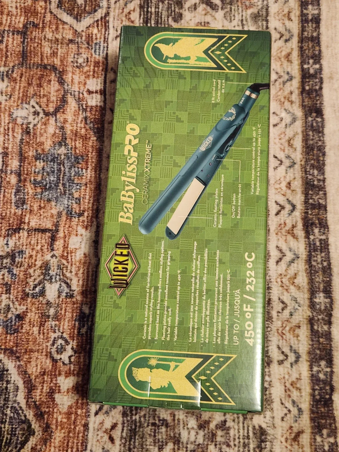 BaBylissPRO Wicked 1" Ceramic Flat Iron - NEW 🥕 image indicator(4)