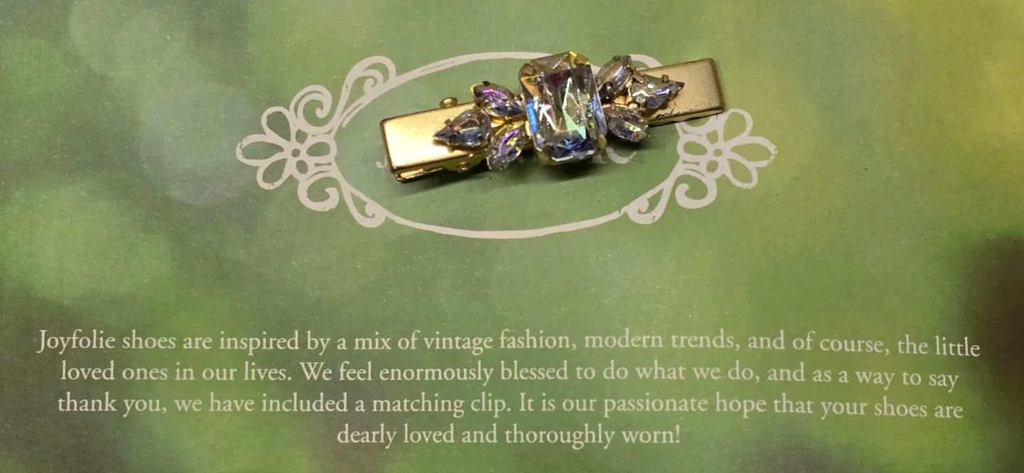 NEW! Girl's Joyfolie Gold Heels! Size 3 - Youth image indicator(10)