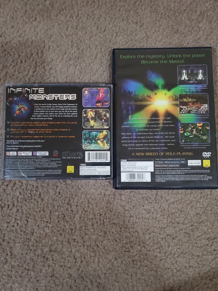 Jade Cocoon 1 and 2: PS1/PS2 Games image indicator(2)