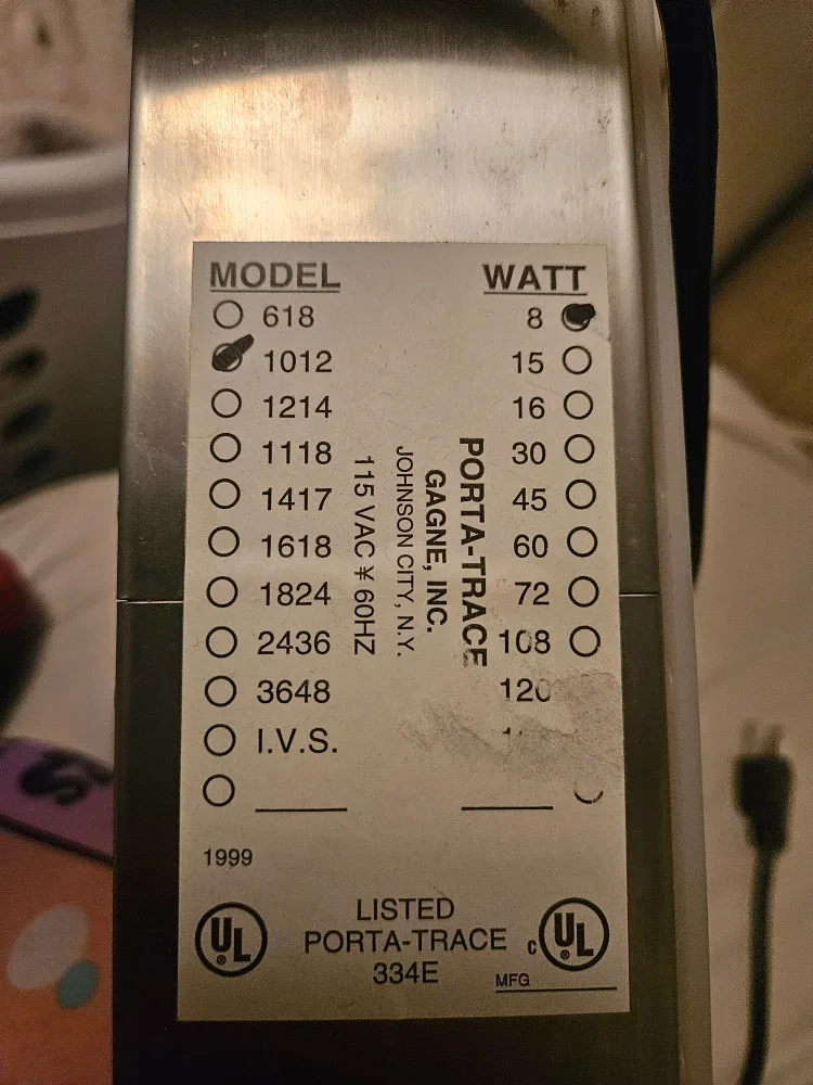 Porta-Trace Light Box image indicator(2)