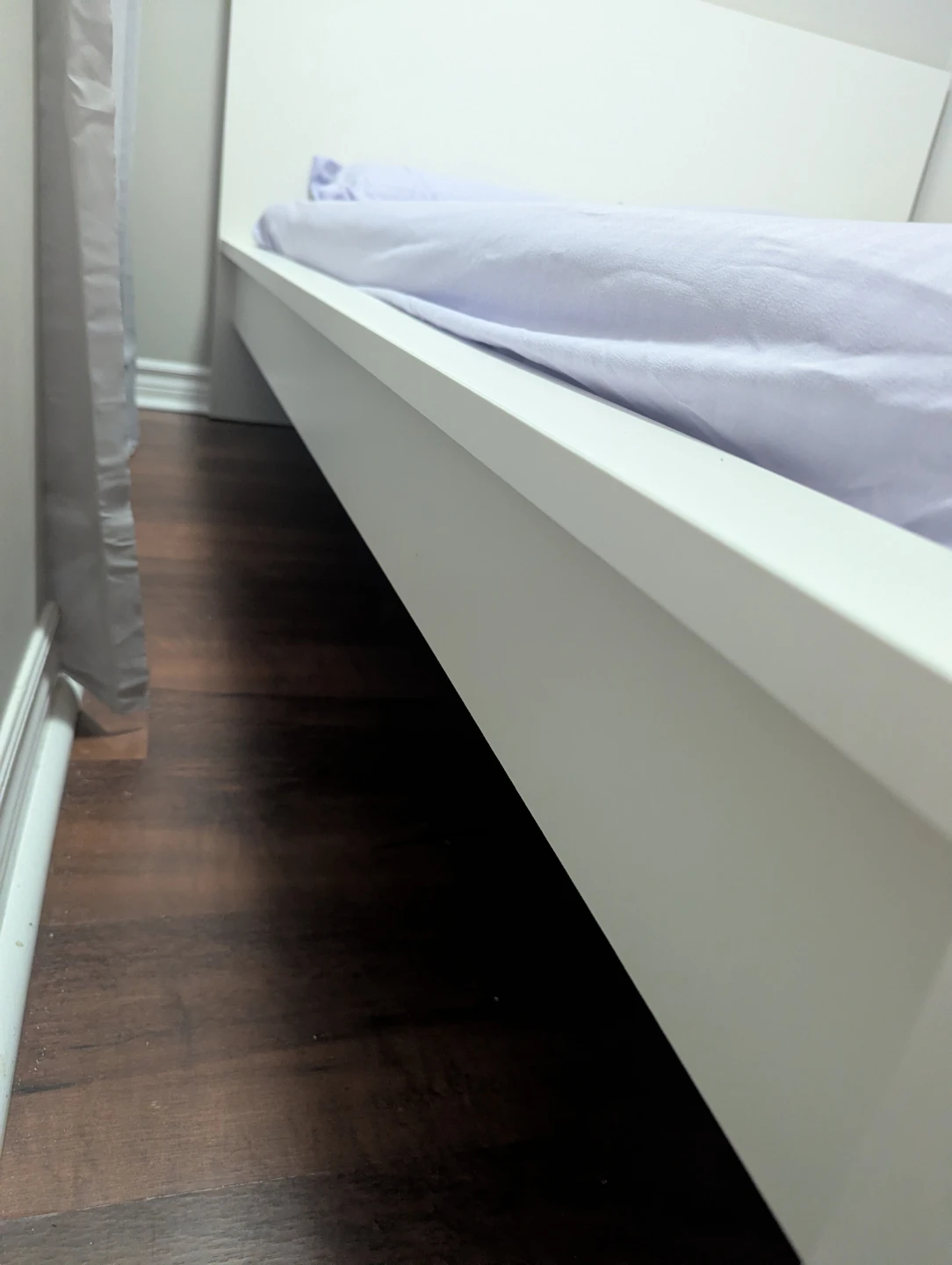 IKEA Malm White Full Bed Frame - Queen / already dismantled - photo 2