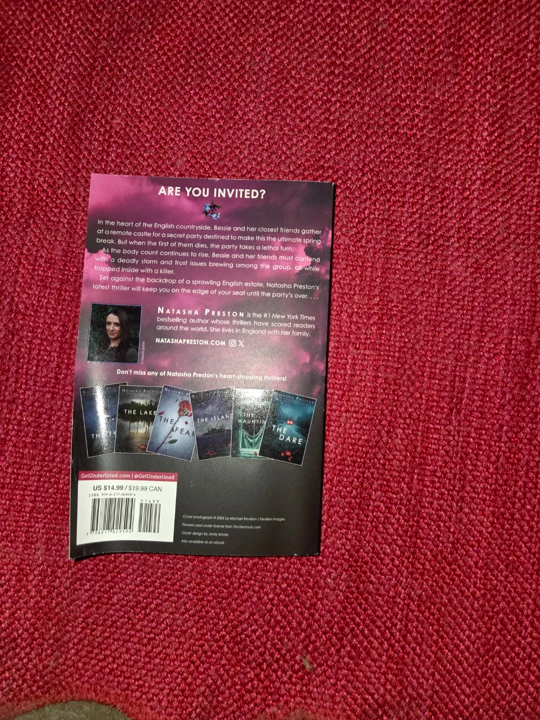 The Party by Natasha Preston thumbnail