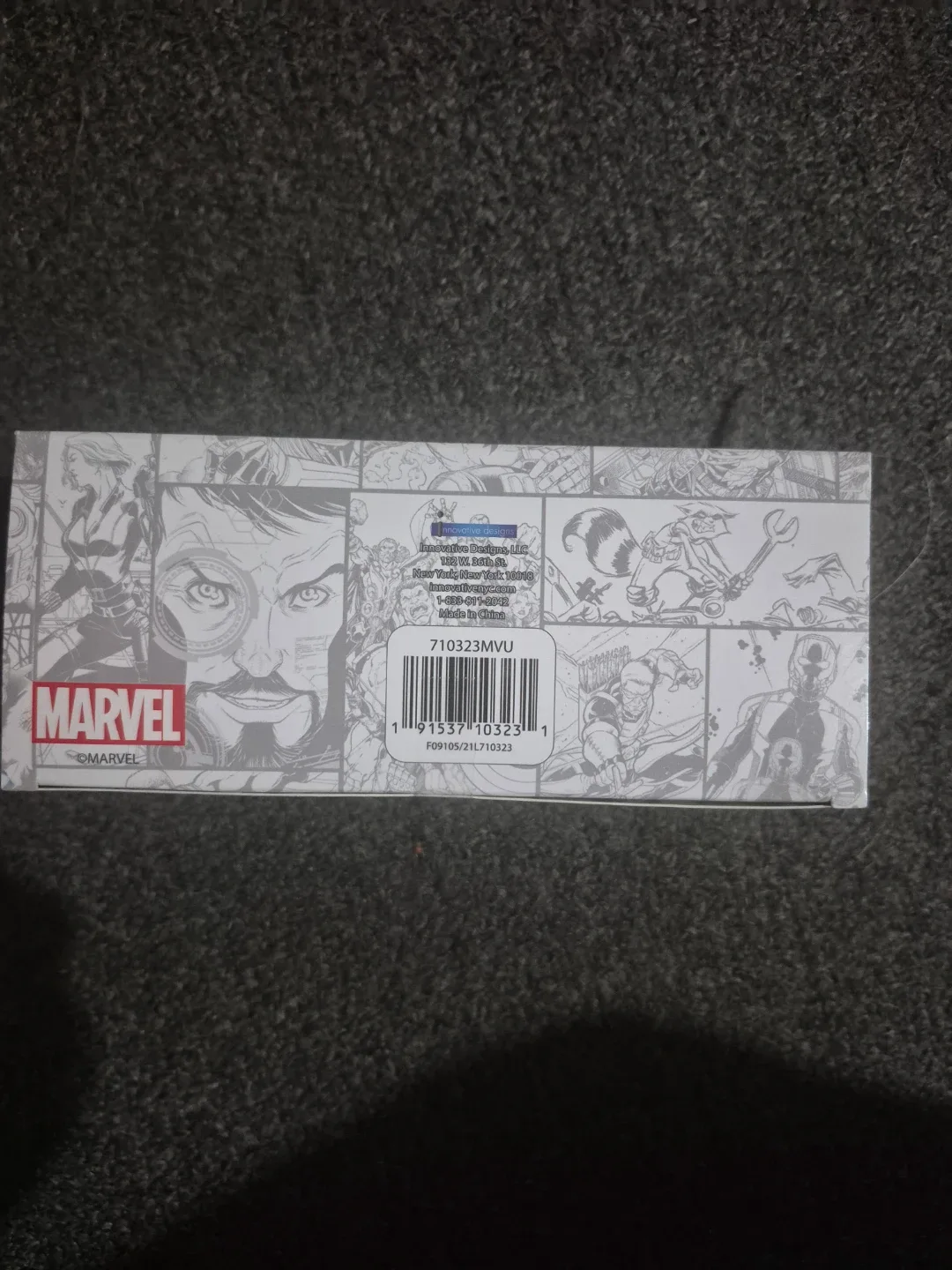 Marvel Eraser Set - Captain America, Iron Man, Spider-Man image indicator(3)