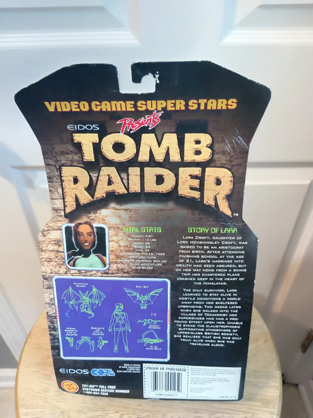 Eidos Tomb Raider Action Figure - New in Box! - photo 4