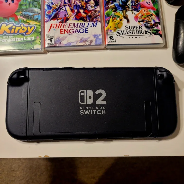 Nintendo Switch 2 Bundle w/2 pro controllers and games image indicator(2)