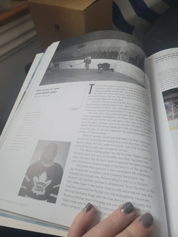 Hockey's Book of Firsts by James Duplacey image indicator(6)