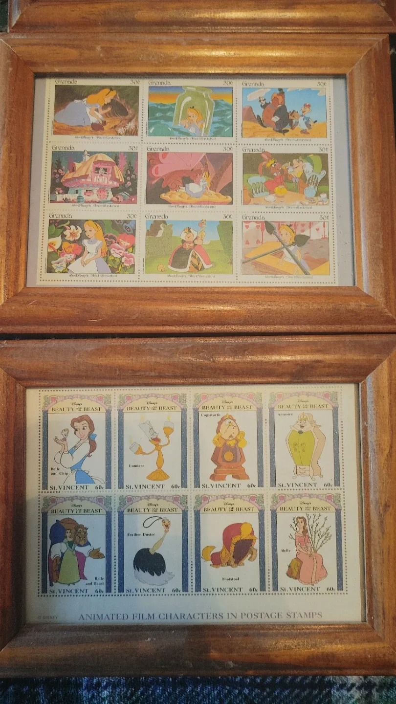 Disney Animated Film Characters Postage Stamps image indicator(2)