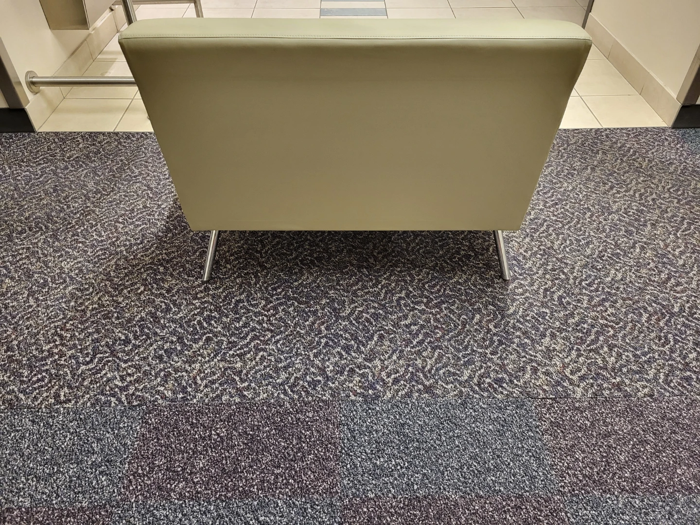 Beige Loveseat Chair