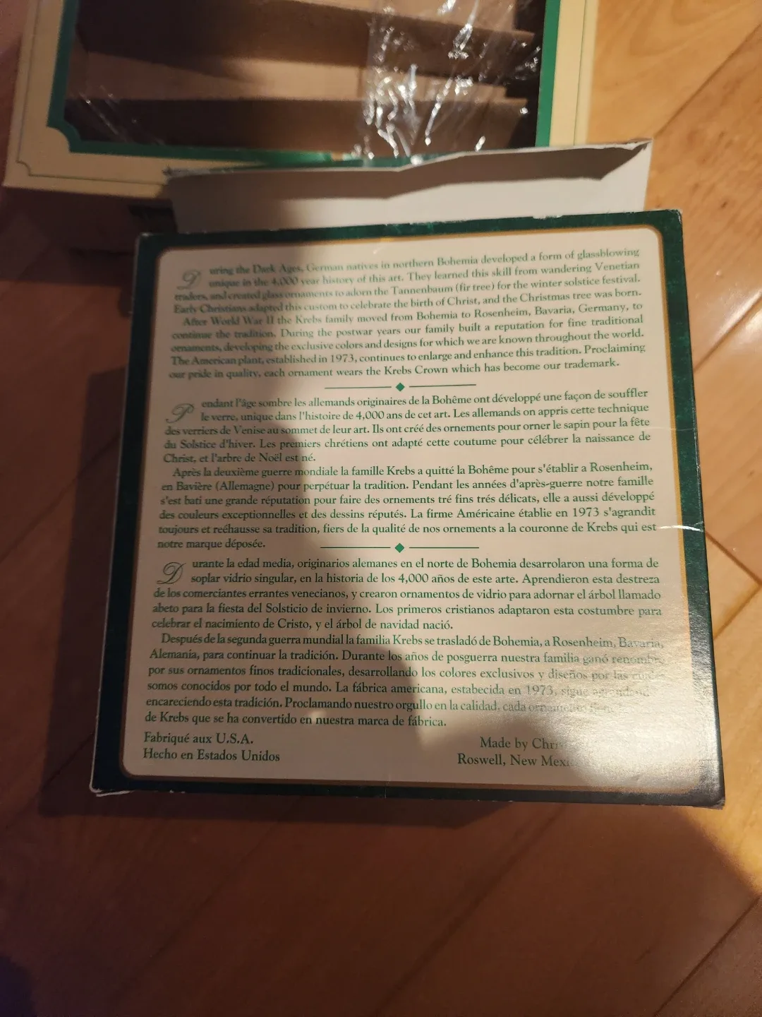 Christmas by Krebs Bell Ornaments (Set of 4) image indicator(2)