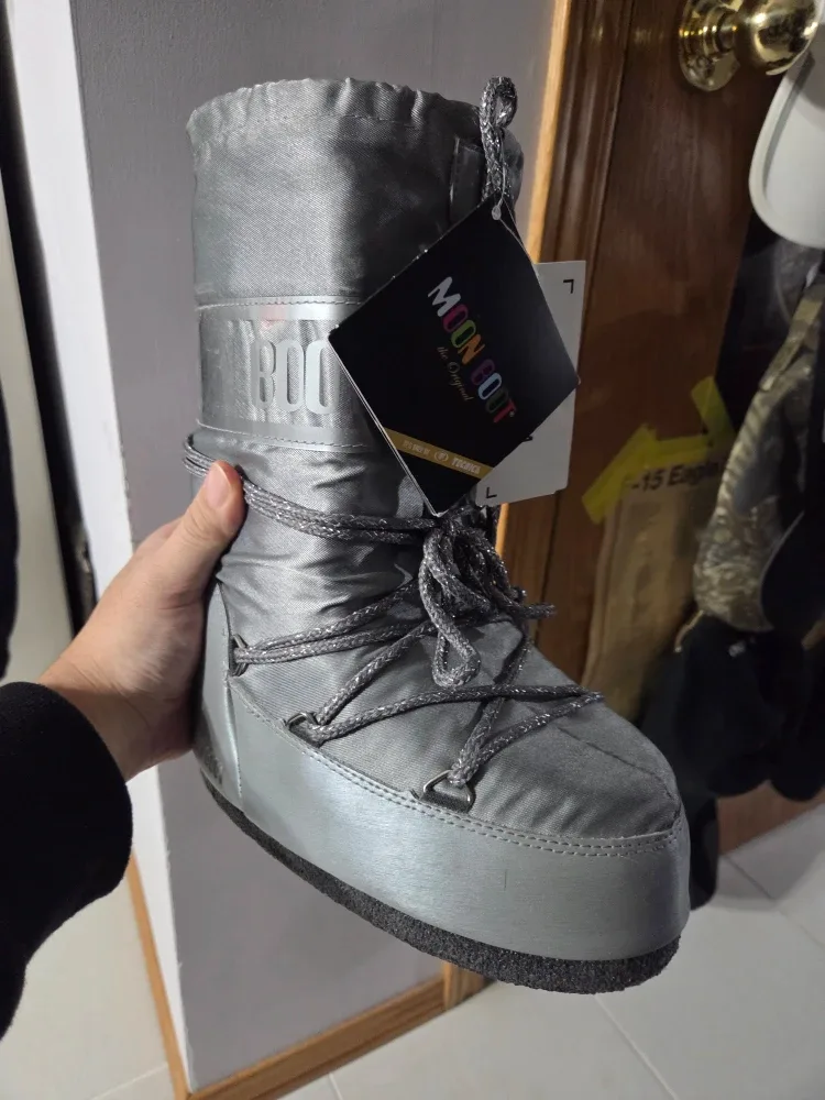 Moon Boot Silver Icon Winter Boots