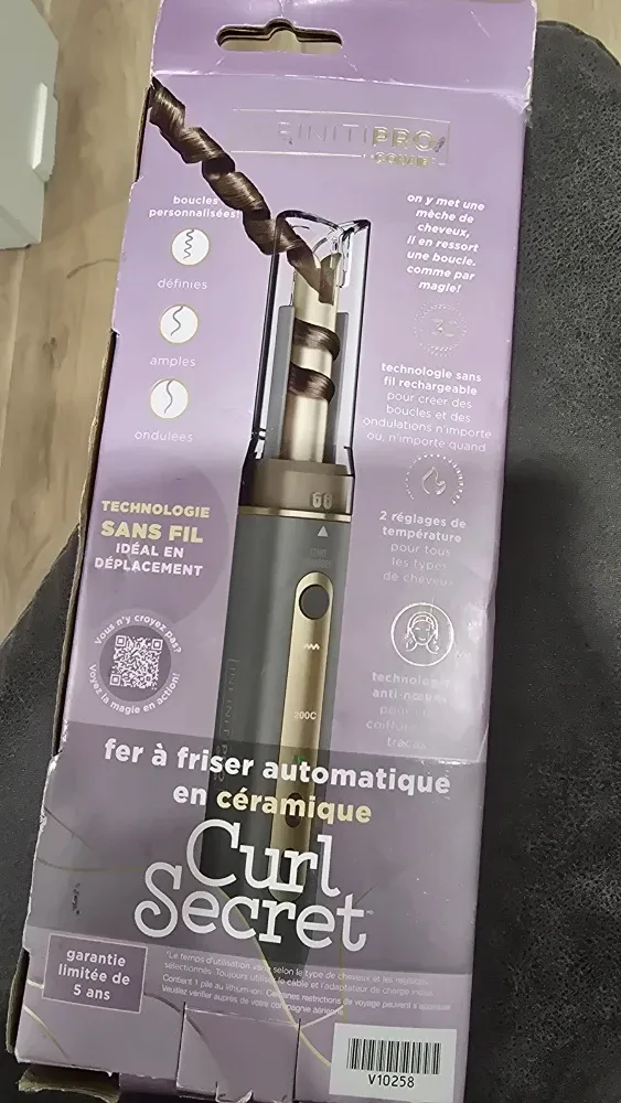 InfinitiPro Curl Secret Ceramic Auto Curler image indicator(2)