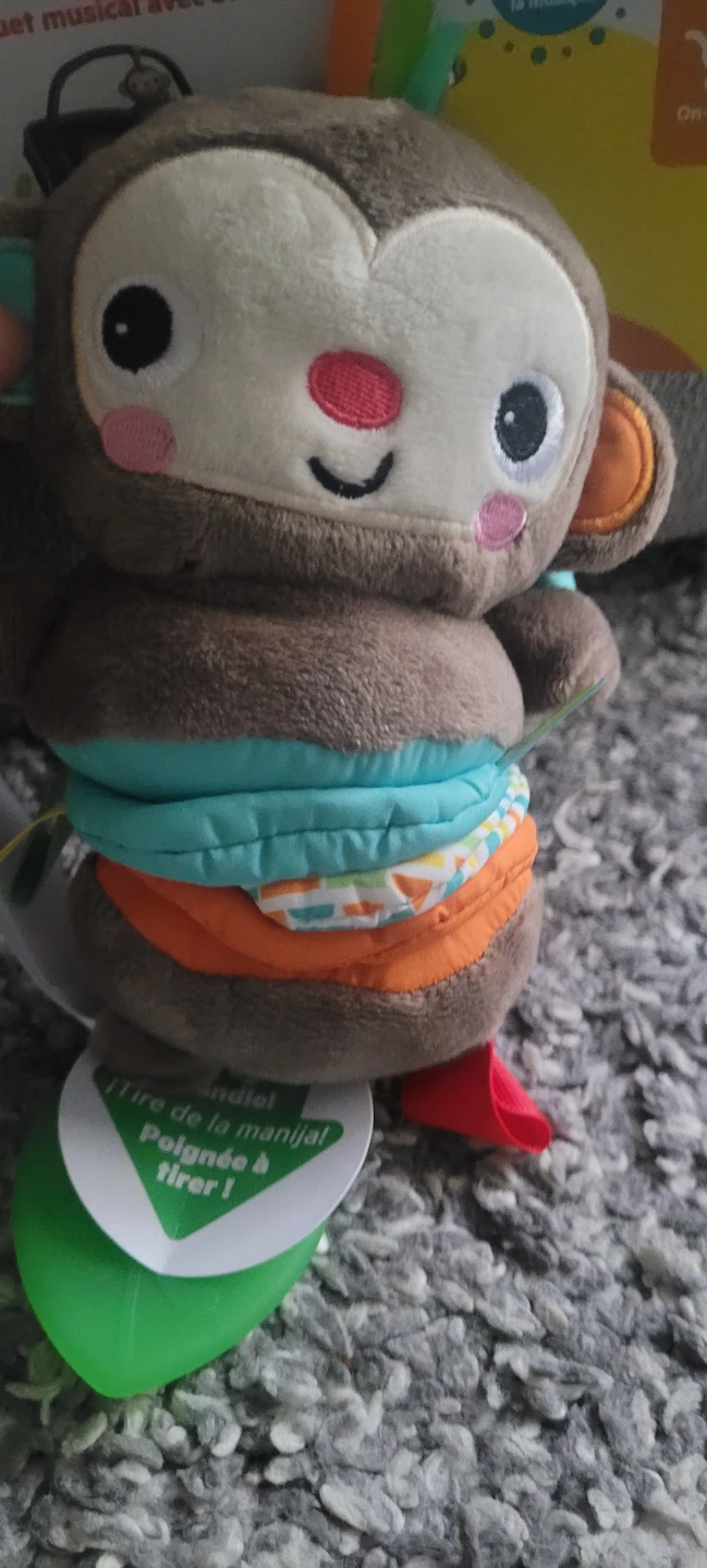 Bright Starts Monkey Musical Toy🥕