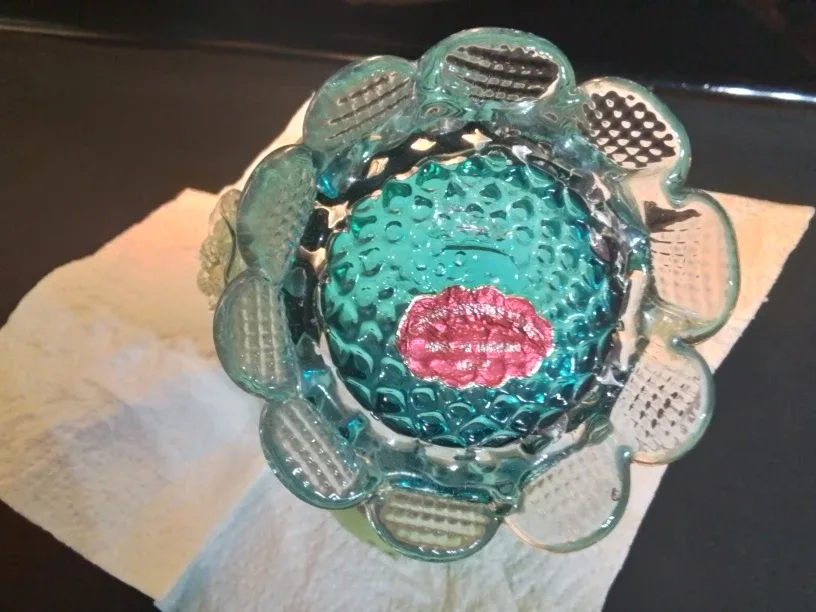 Vintage Murano Venetian Glass Basket image indicator(3)