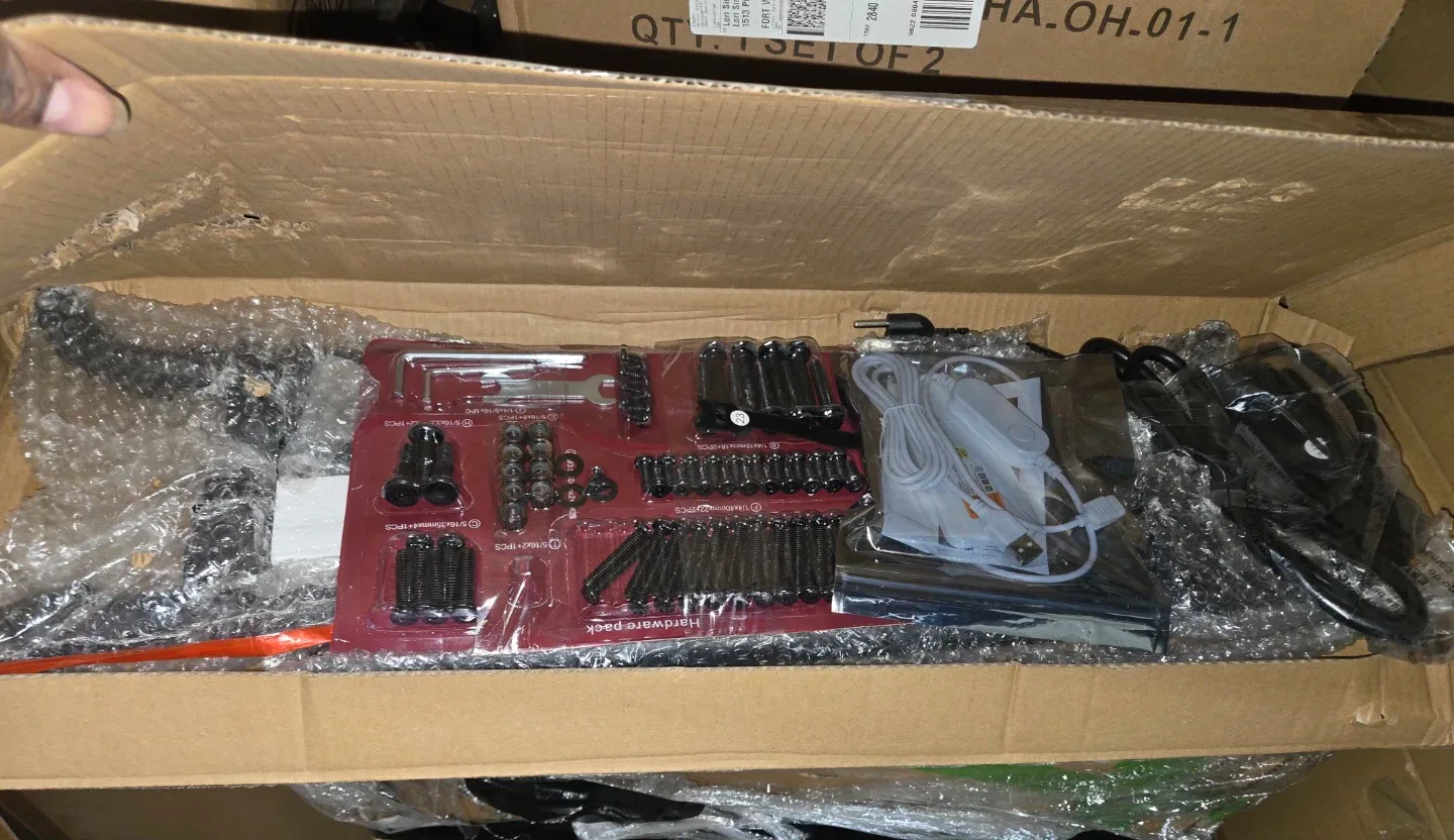 Jocoeval Daybed with Trundle and LED Light - Twin image indicator(7)