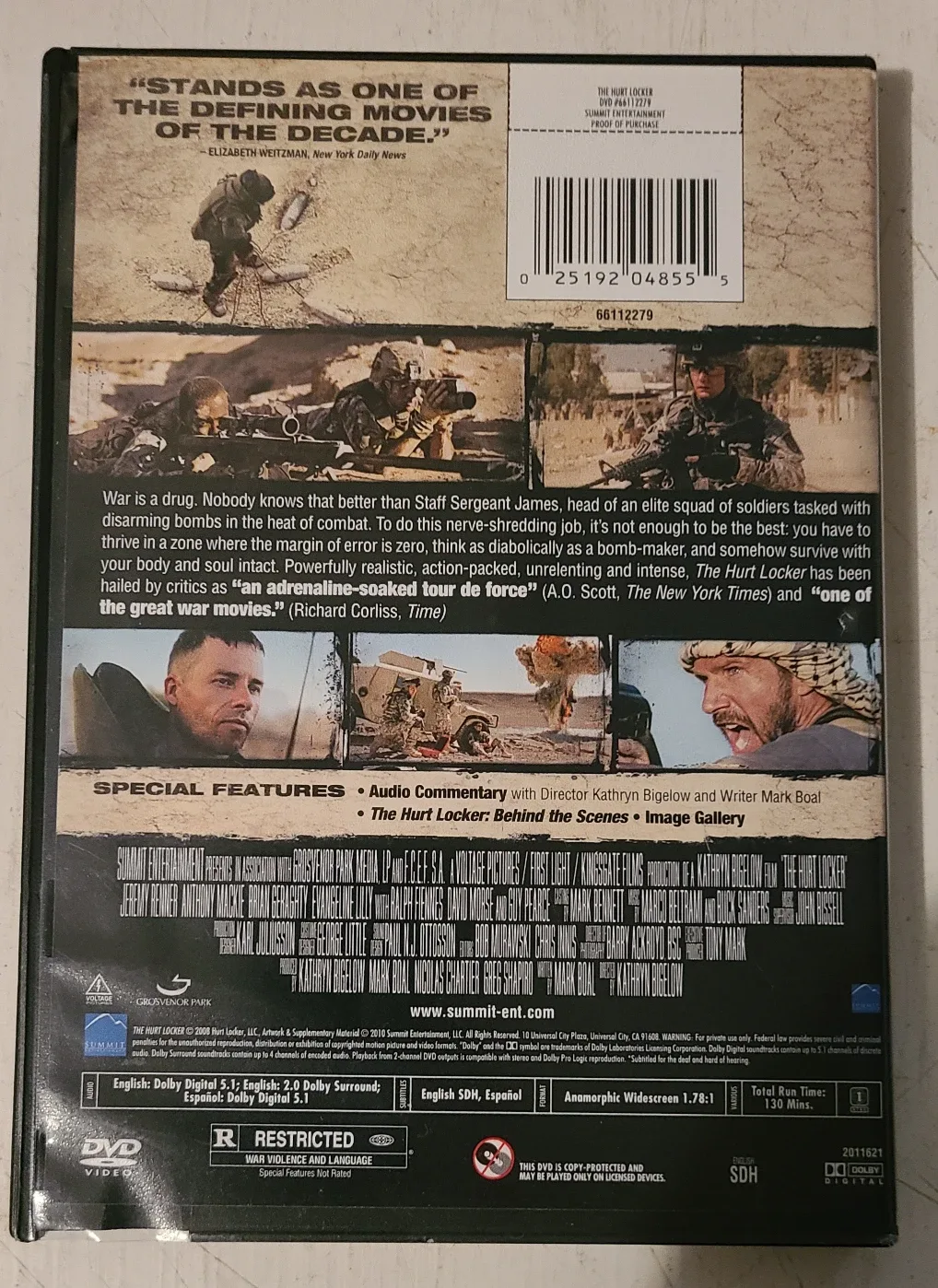 The Hurt Locker DVD image indicator(2)