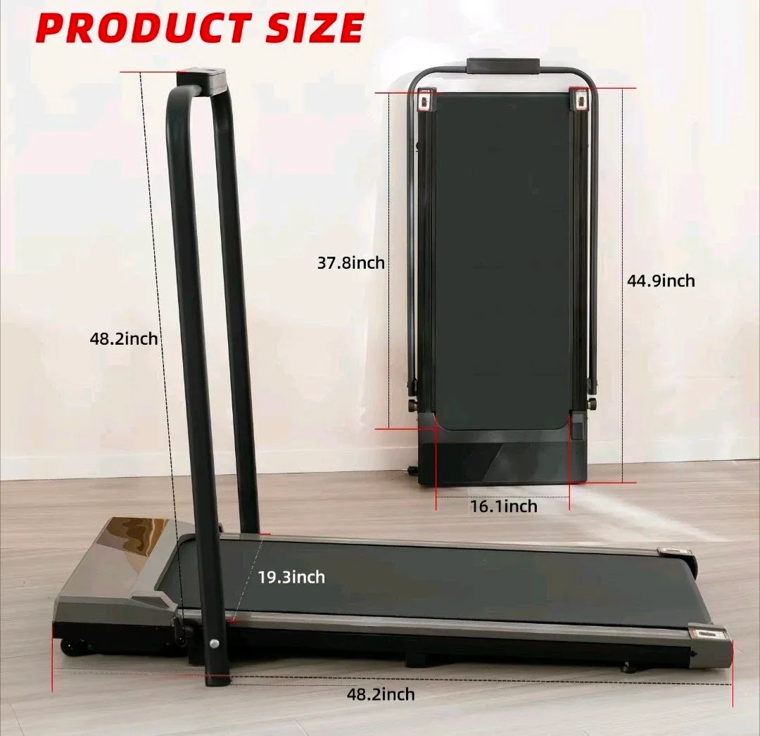 2-in-1 Folding Treadmill image indicator(4)