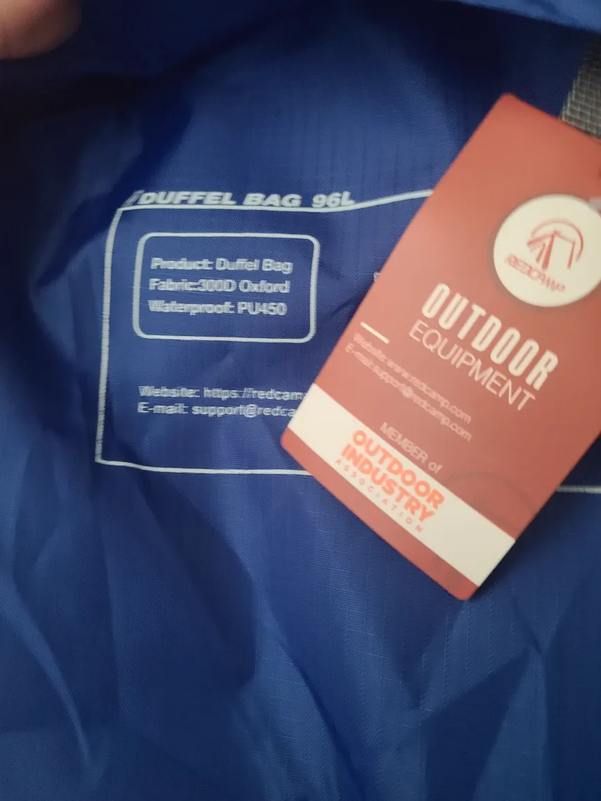 Redcamp 96L Blue Duffel Bag image indicator(5)