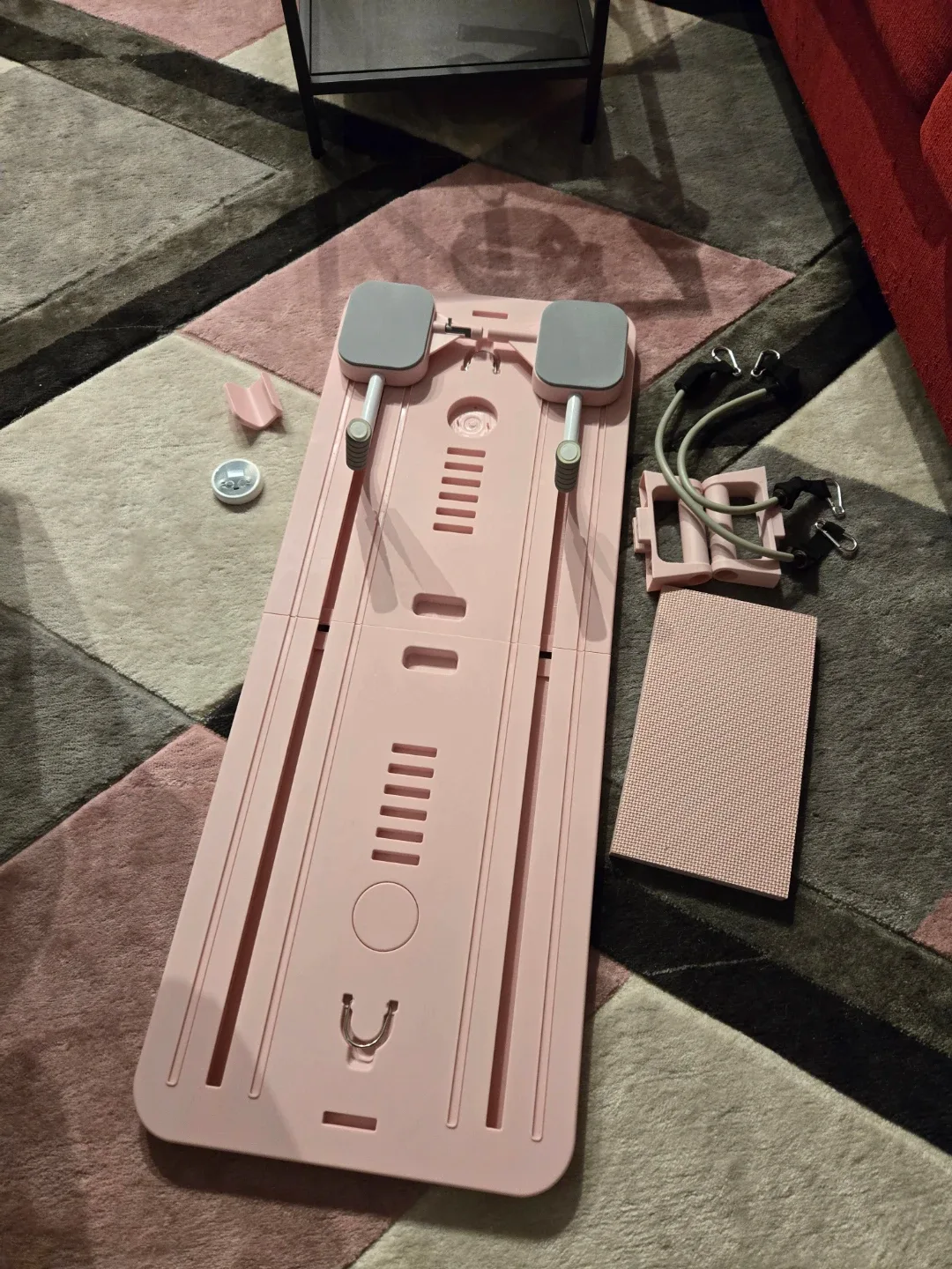 Pilates Reformer Exercise Set - Pink image indicator(2)