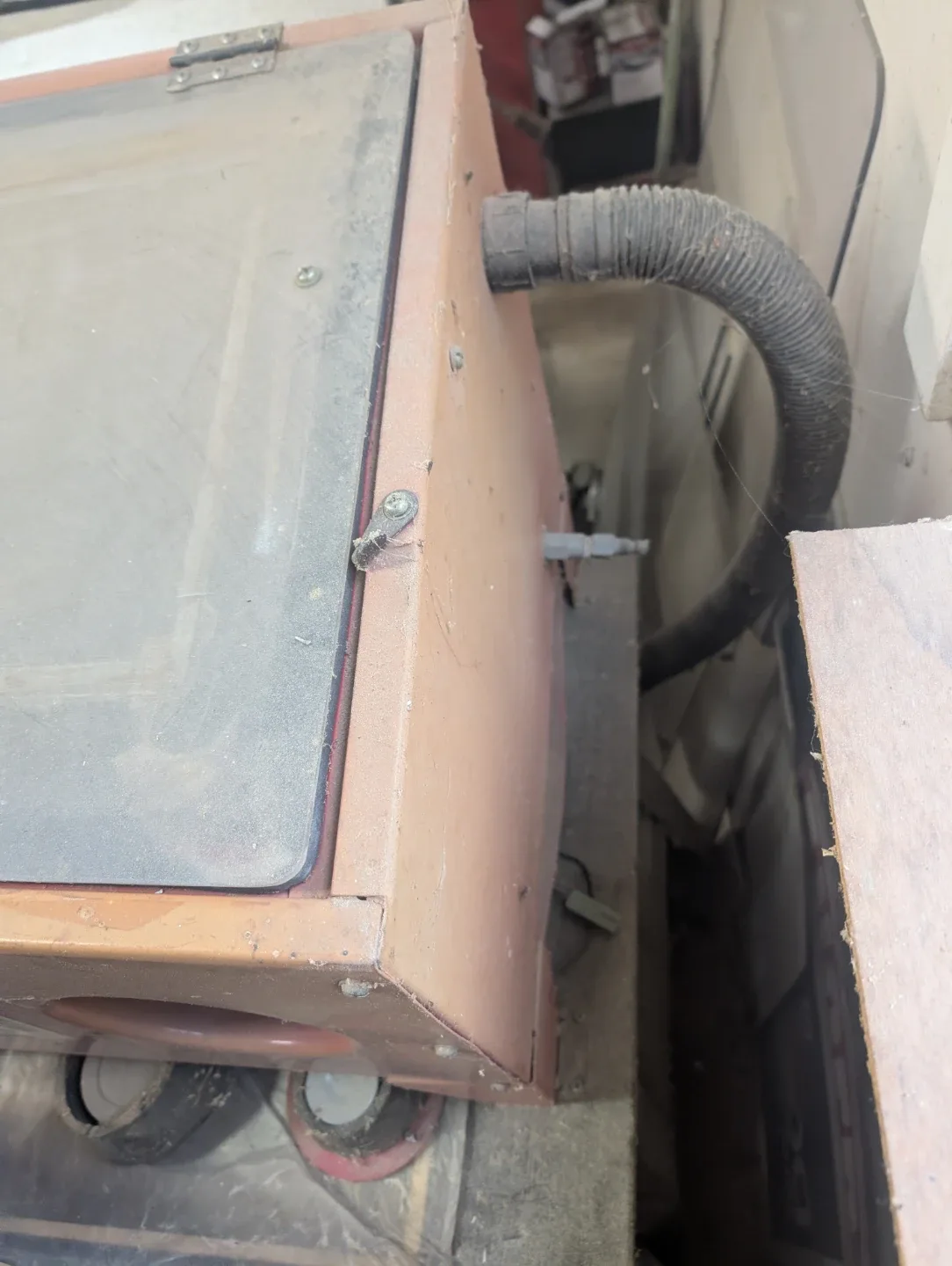 Sandblasting Cabinet image indicator(4)