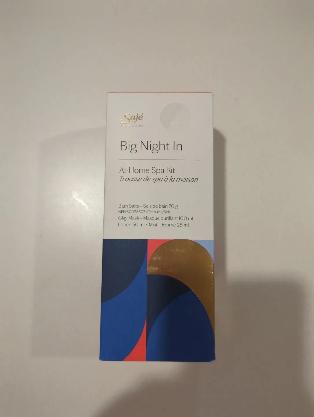 Saje Big Night In At-Home Spa Kit (New)