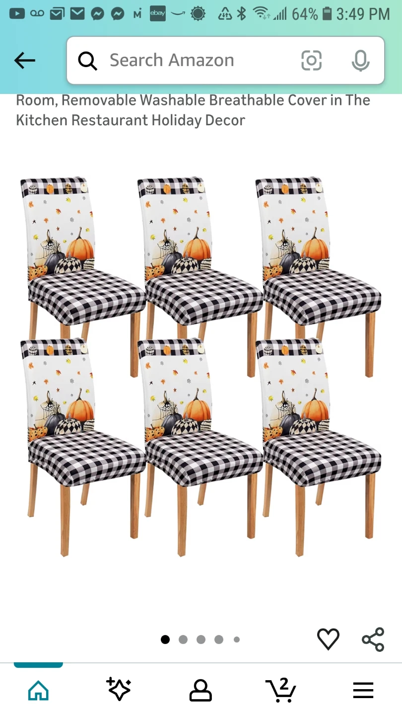 6 Halloween Holiday Seat Covers from Amazon - photo 3