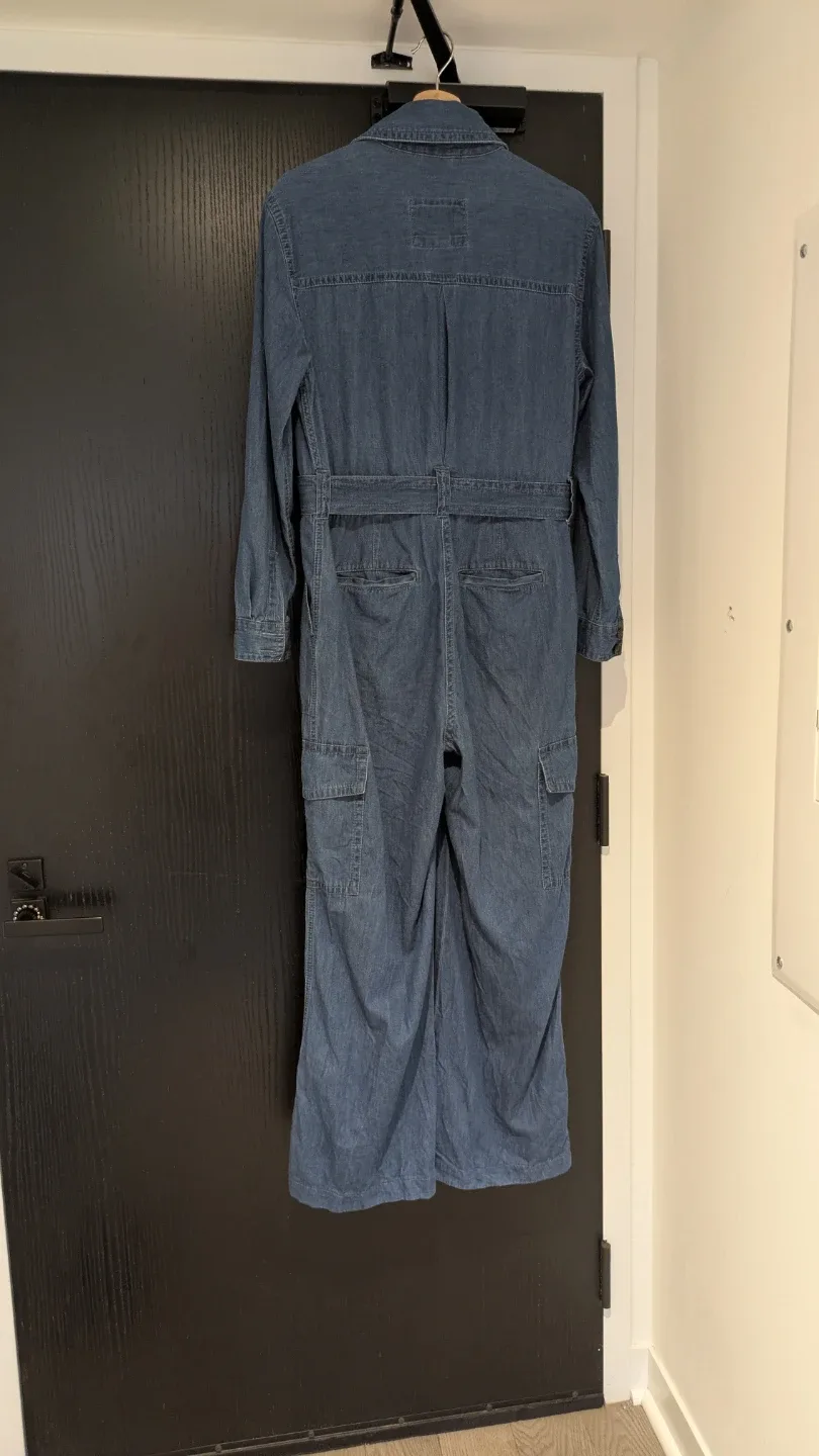 Banana Republic Denim Jumpsuit - Size M image indicator(2)