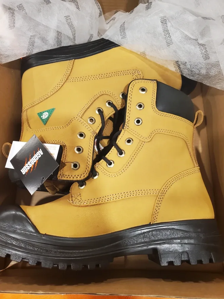 Aggressor Work Boots - Size 9