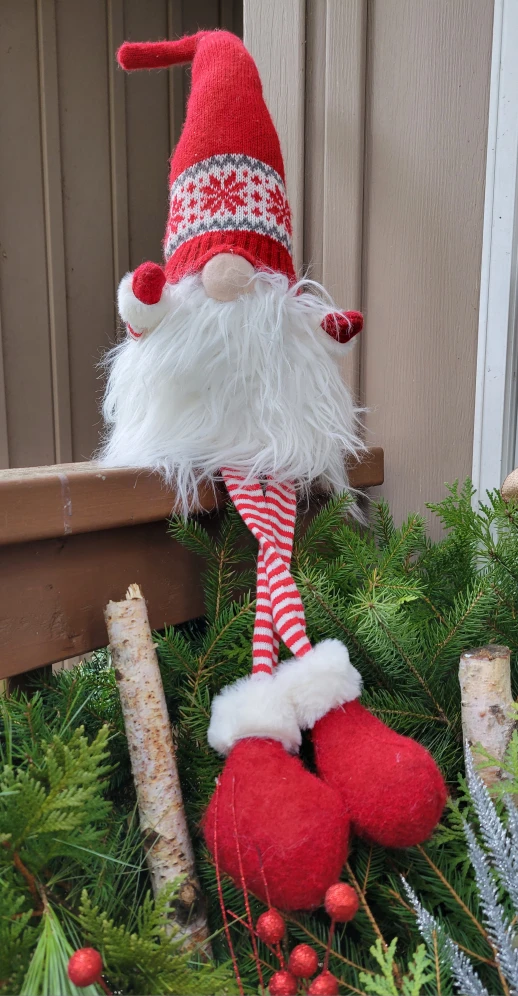 Christmas Gnome with light-up nose