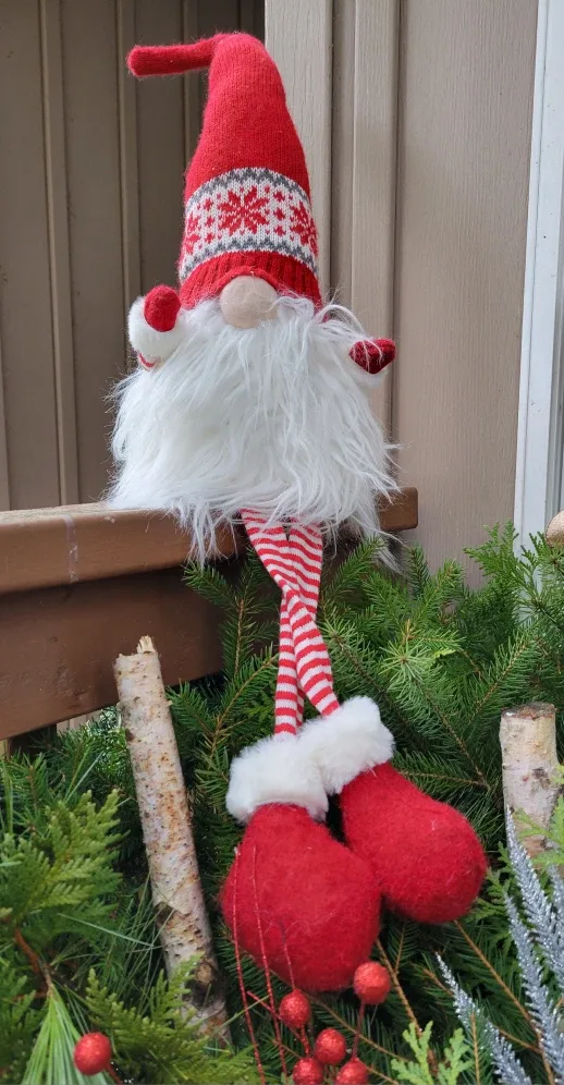 Christmas Gnome with light-up nose