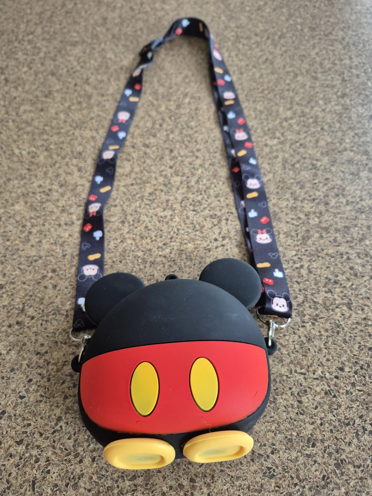 Mickey Mouse Coin Purse with Lanyard - photo 2