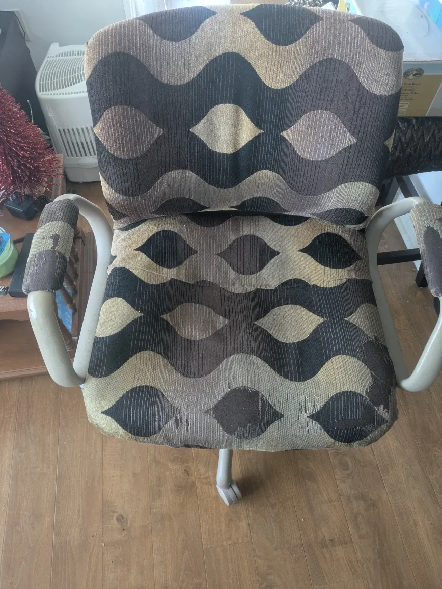 Patterned Office Chair