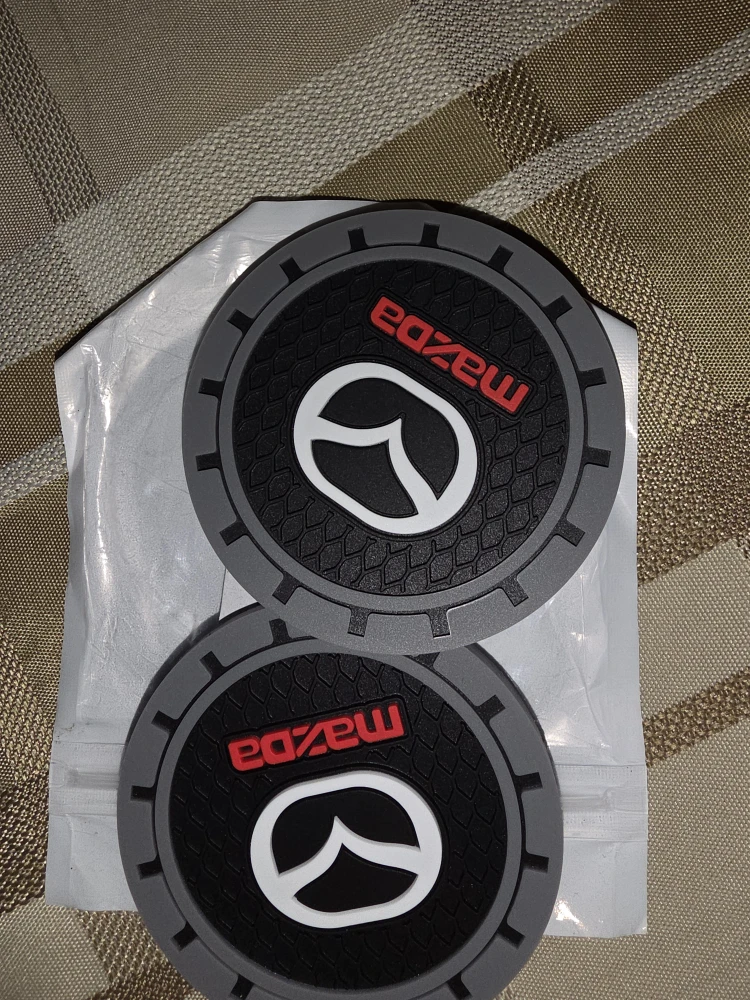 Mazda Car Coasters - 2 Pcs - photo 2