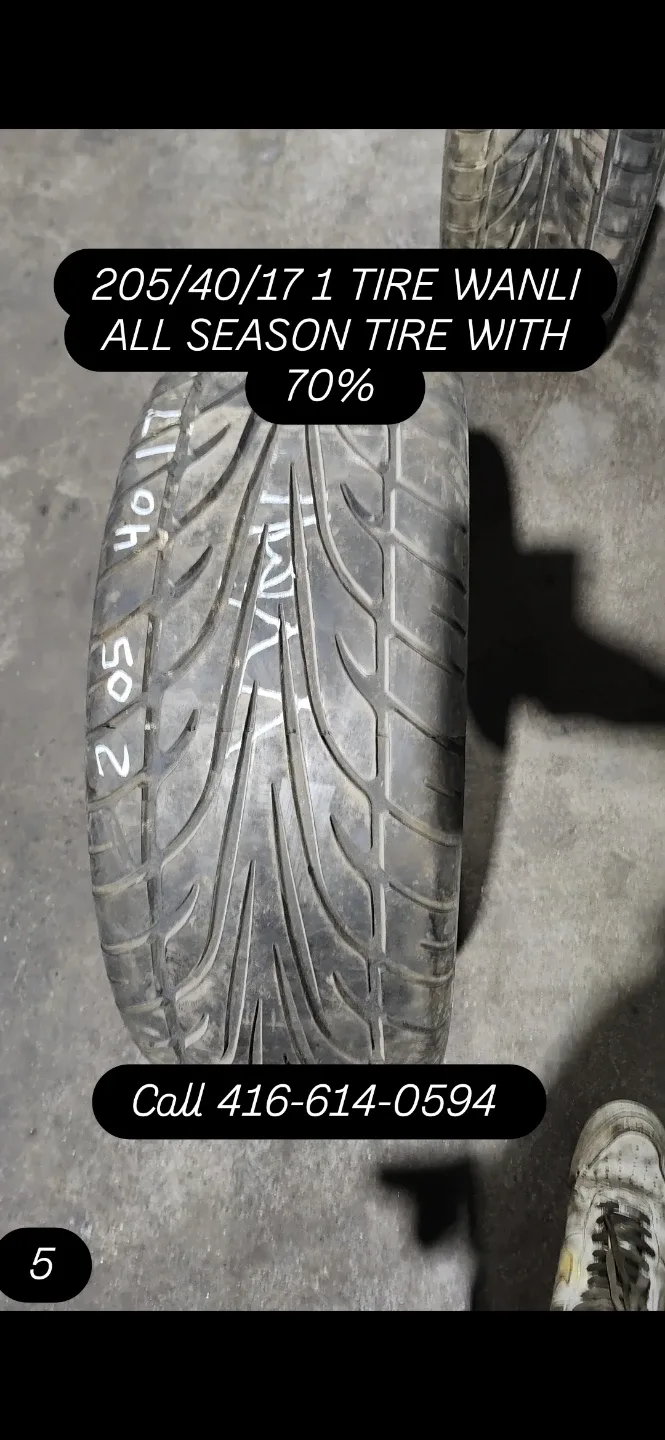 Wanli 205/40/17 All Season Tire thumbnail