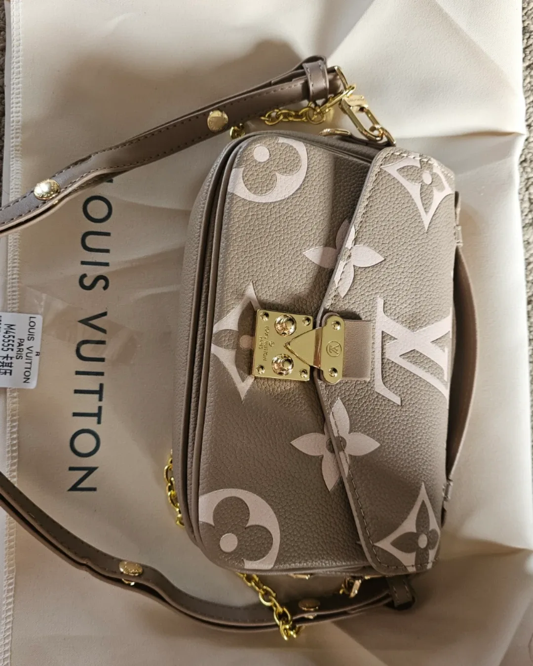 Louis Vuitton Monogram Empreinte Marais BB Bag