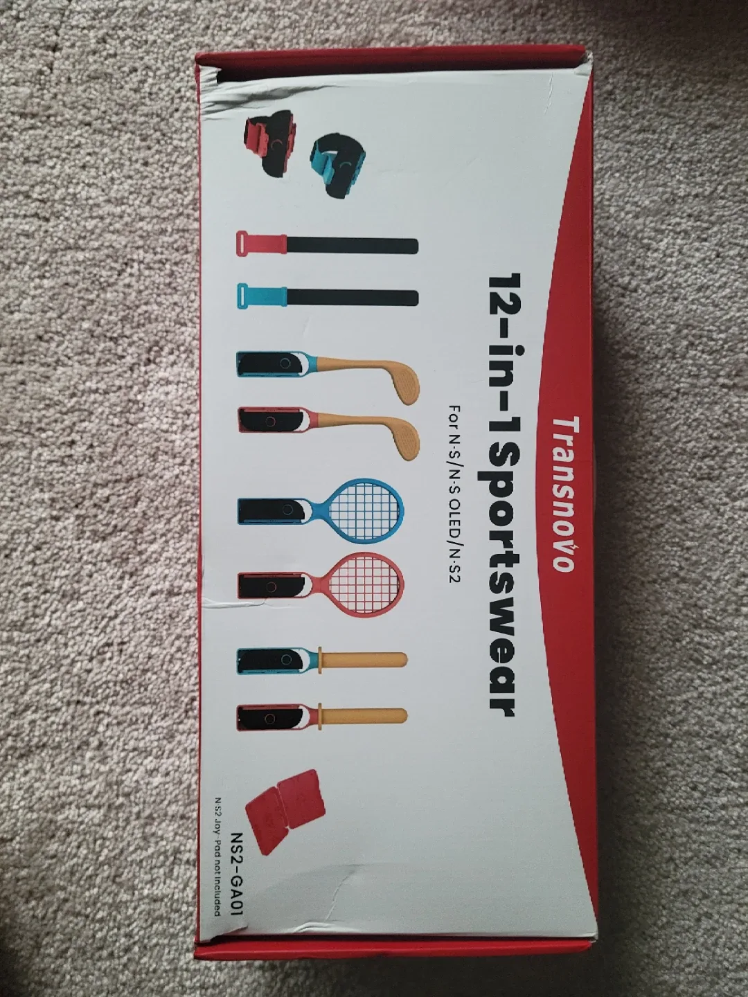 Transnovo 12-in-1 Sportswear Kit for N/S/N-OLED/N-S2 image indicator(3)