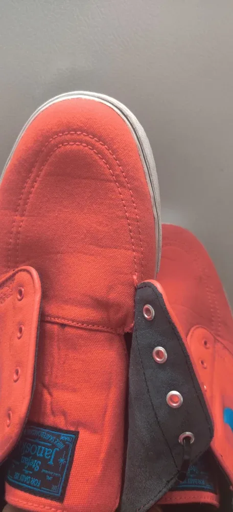 Nike SB Stefan Janoski Skate Shoes - Orange/Blue size 13 image indicator(3)