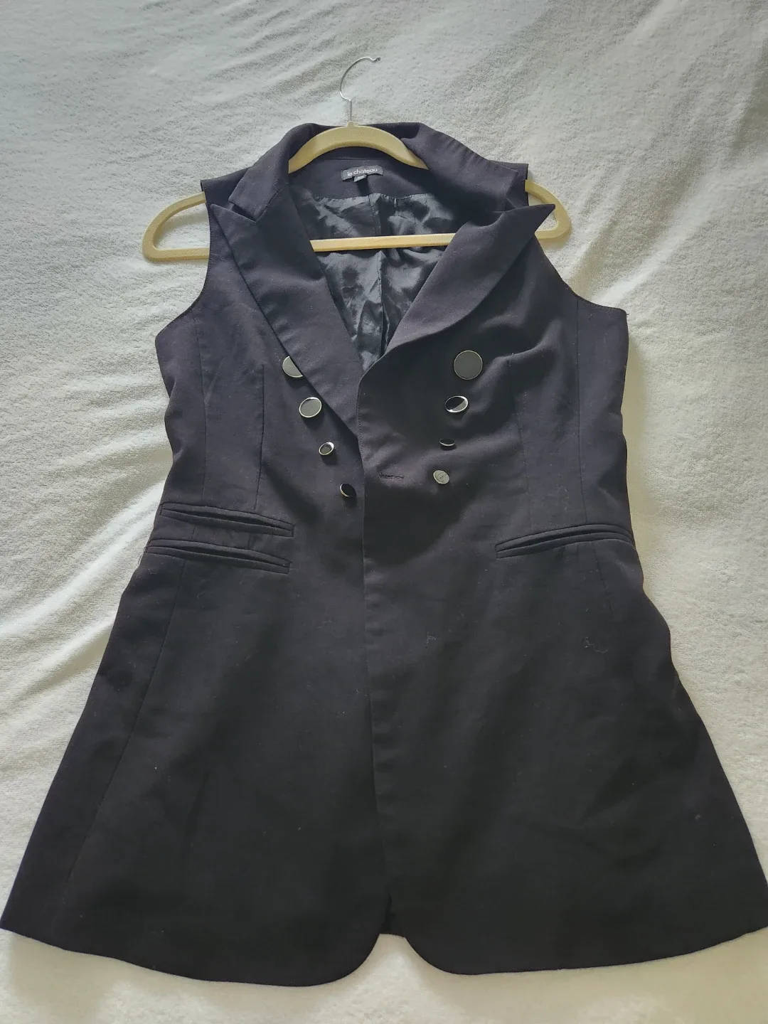 Le Chateau Black Sleeveless Blazer Dress - Size M(ONLY PICK UP) thumbnail