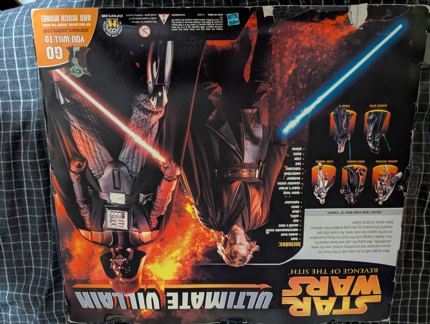 Star Wars Revenge of the Sith Ultimate Villain Figure 2005