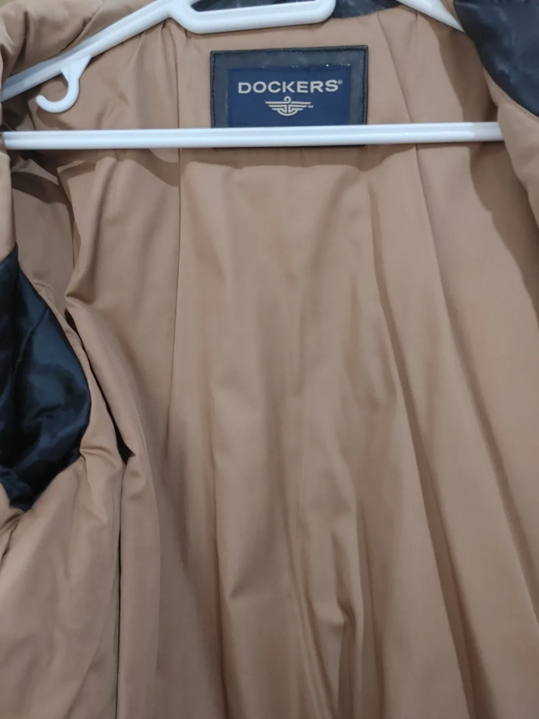 🧡BRAND NEW DOCKERS GENUINE LAMB LEATHER JACKET MENS L image indicator(5)