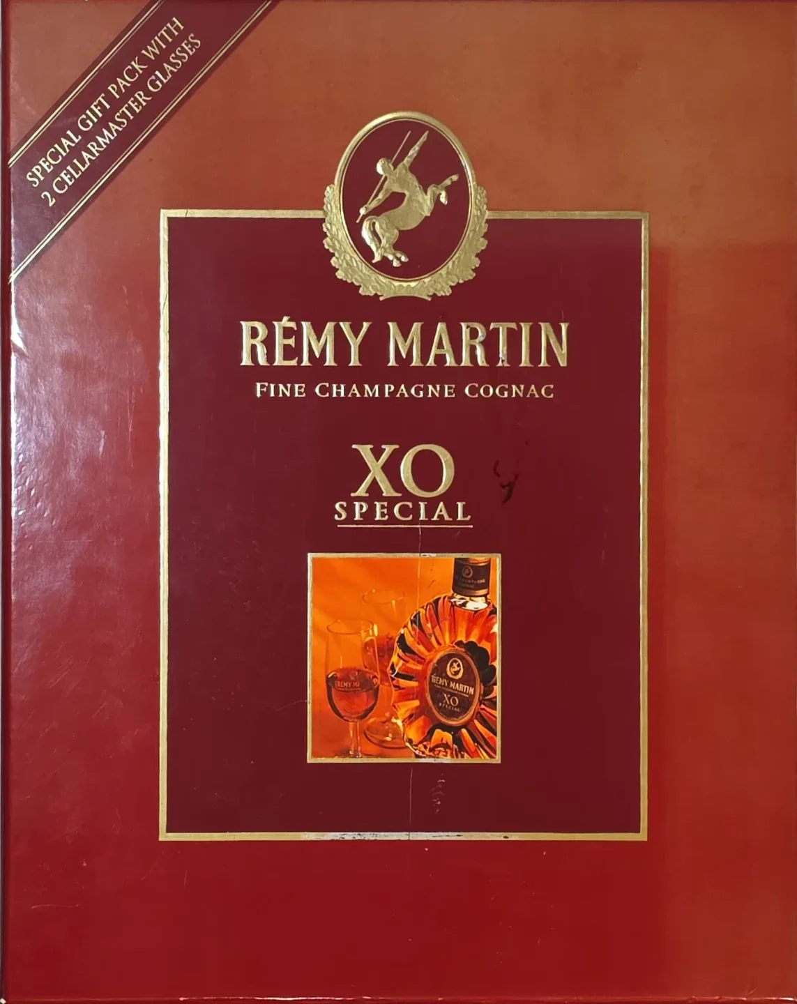 Remy Martin XO special edition cognac + 2 glasses image indicator(3)